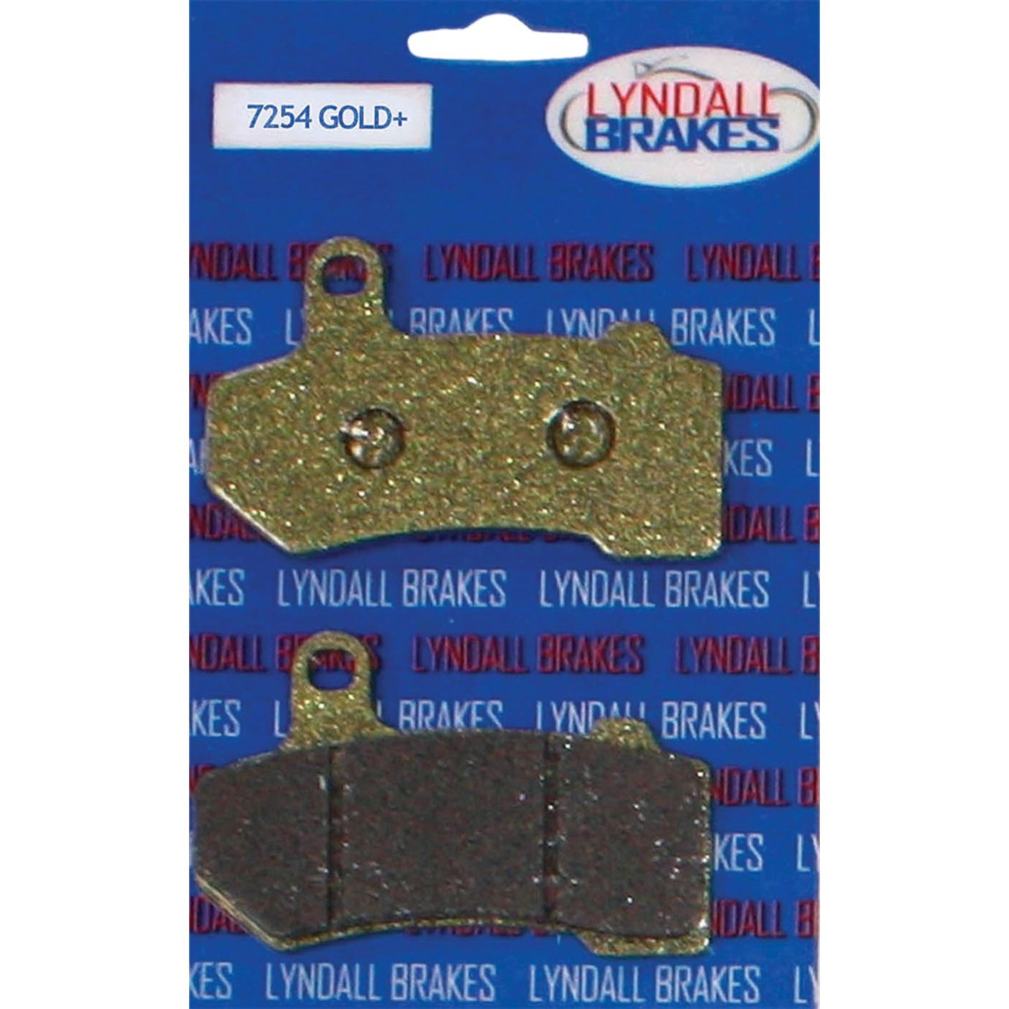 Lyndall Brakes Brake Pad Front Gold 08-12FLT [MPN: 7254 GOLD+]_244624