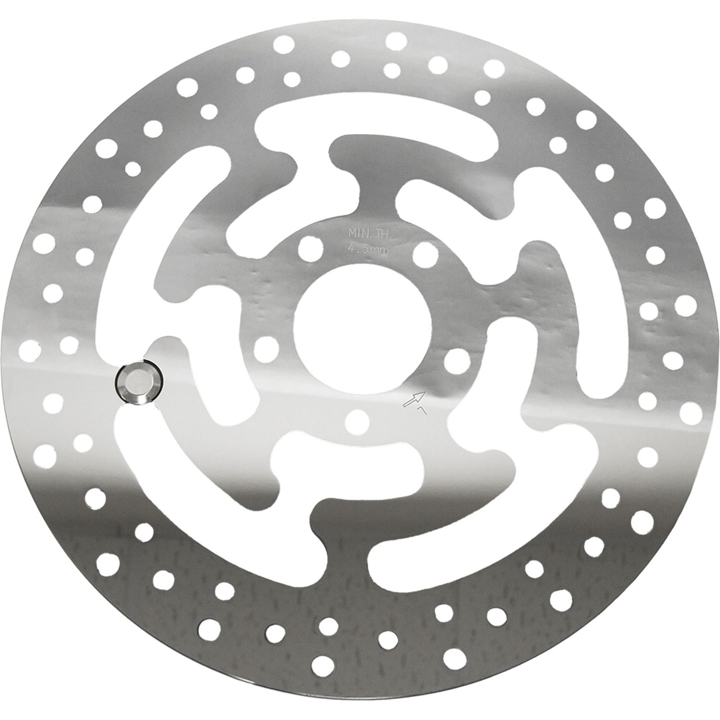 Harddrive HD OE Front Left Rotor 11.8" Polished 11-057_244655