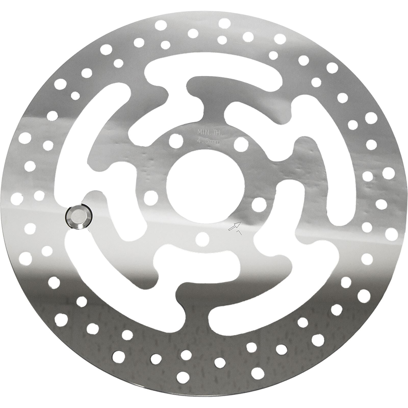 Harddrive HD OE Front Left Rotor 11.8" Polished 11-057_244655