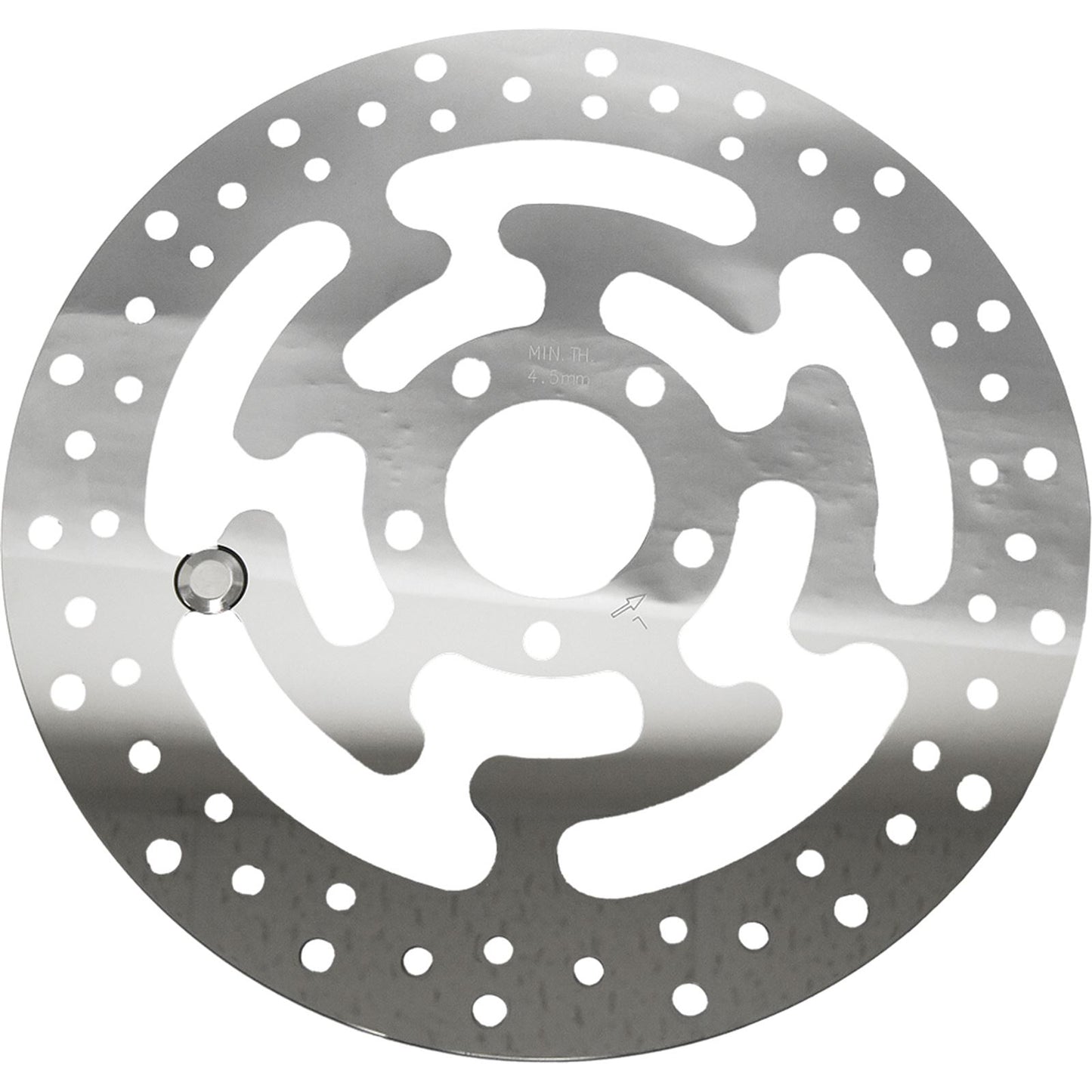 Harddrive HD OE Front Left Rotor 11.8" Polished 11-057_1478671