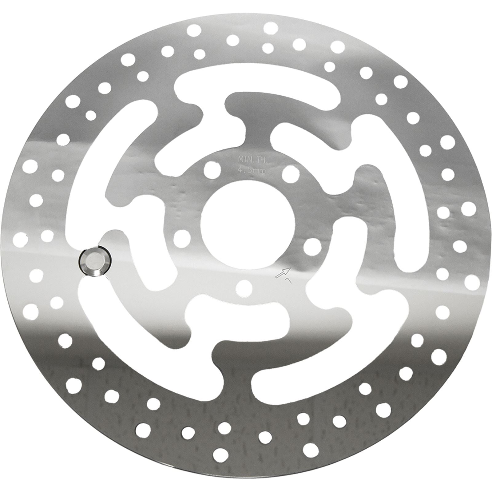 Harddrive HD OE Front Left Rotor 11.8" Polished 11-057_1478671