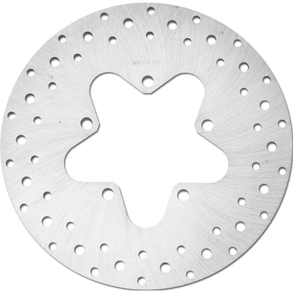 Harddrive HD Rear Rotor FLT 11.5" Stainless Steel Drilled 11-073_244664