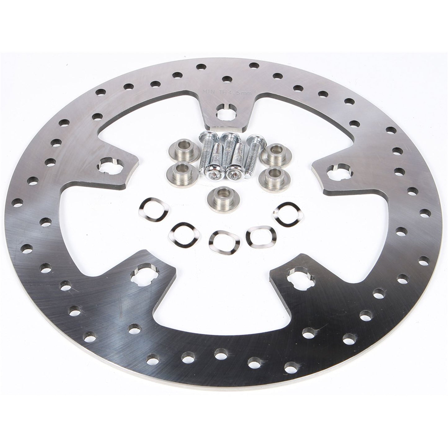 Harddrive Front Drilled Touring Brake Rotor Stainless 144152_1478656