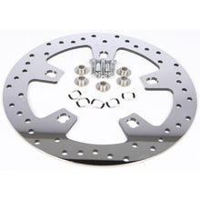 Harddrive Front Drilled Touring Brake Rotor Polished 144154_244666