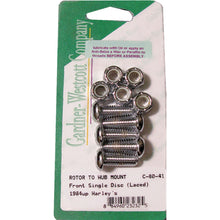 Gardnerwestcott Front Brake Rotor Allen Bolts 84-Up All Laced Wheels C-80-41_244714