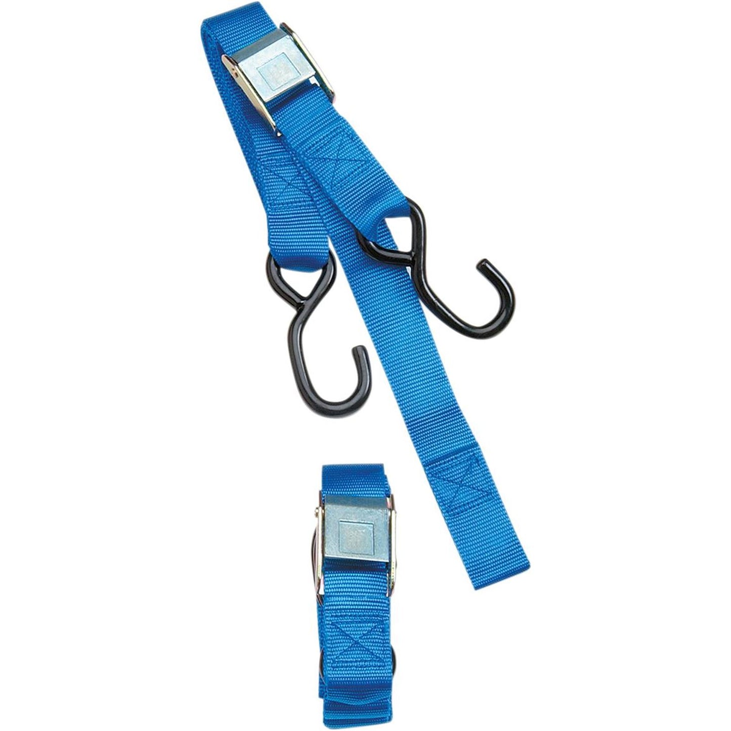 Parts Unlimited Tie-Down 1.5" with Soft Tie Blue - Pair [MPN: TD00200]_244753