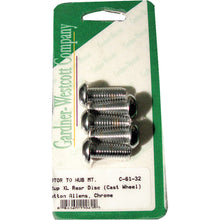 Gardnerwestcott Rear Brake Rotor Allen Bolts 92-Up Big Twin Cast Wheel C-61-32_244780
