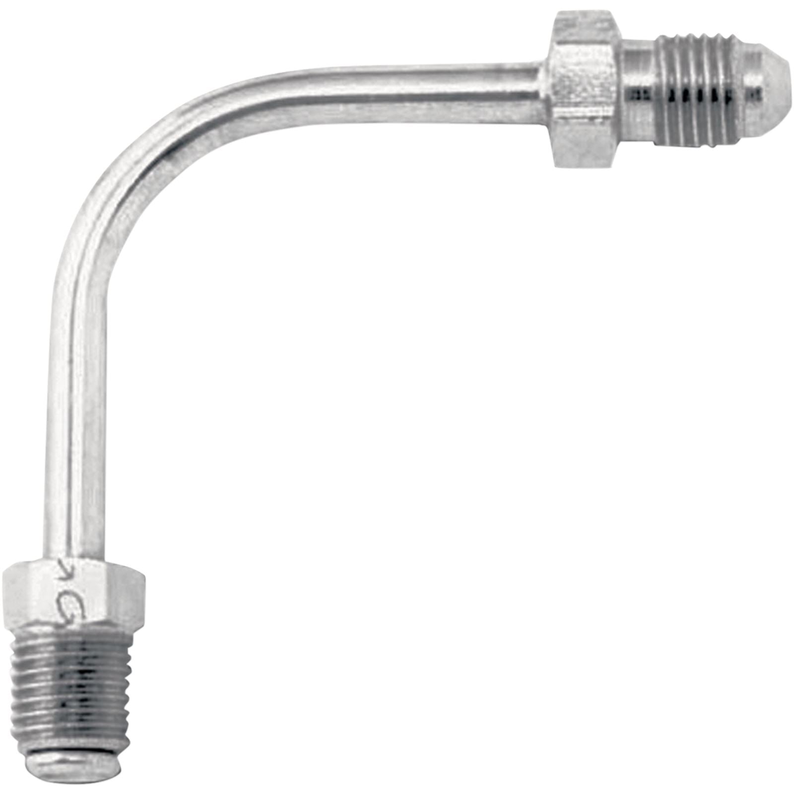 Goodridge Tube Adapter 90-Degree Short Chrome 3/8" [MPN: P690-03CH]_391971