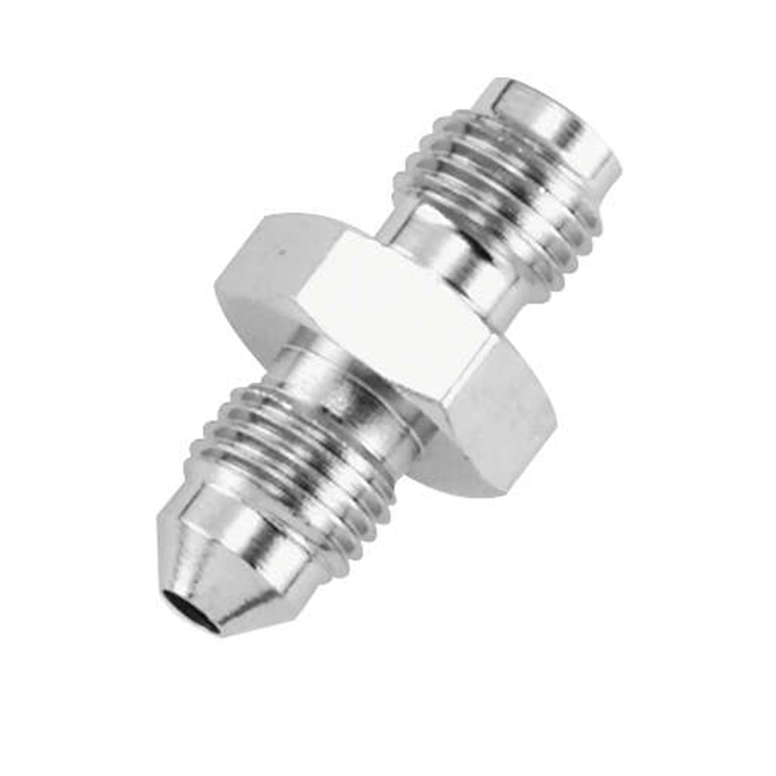 Goodridge Tube Adapter Pair 3/8-24 Male Chrome 3/8" [MPN: P10324-03CH-2]_244846