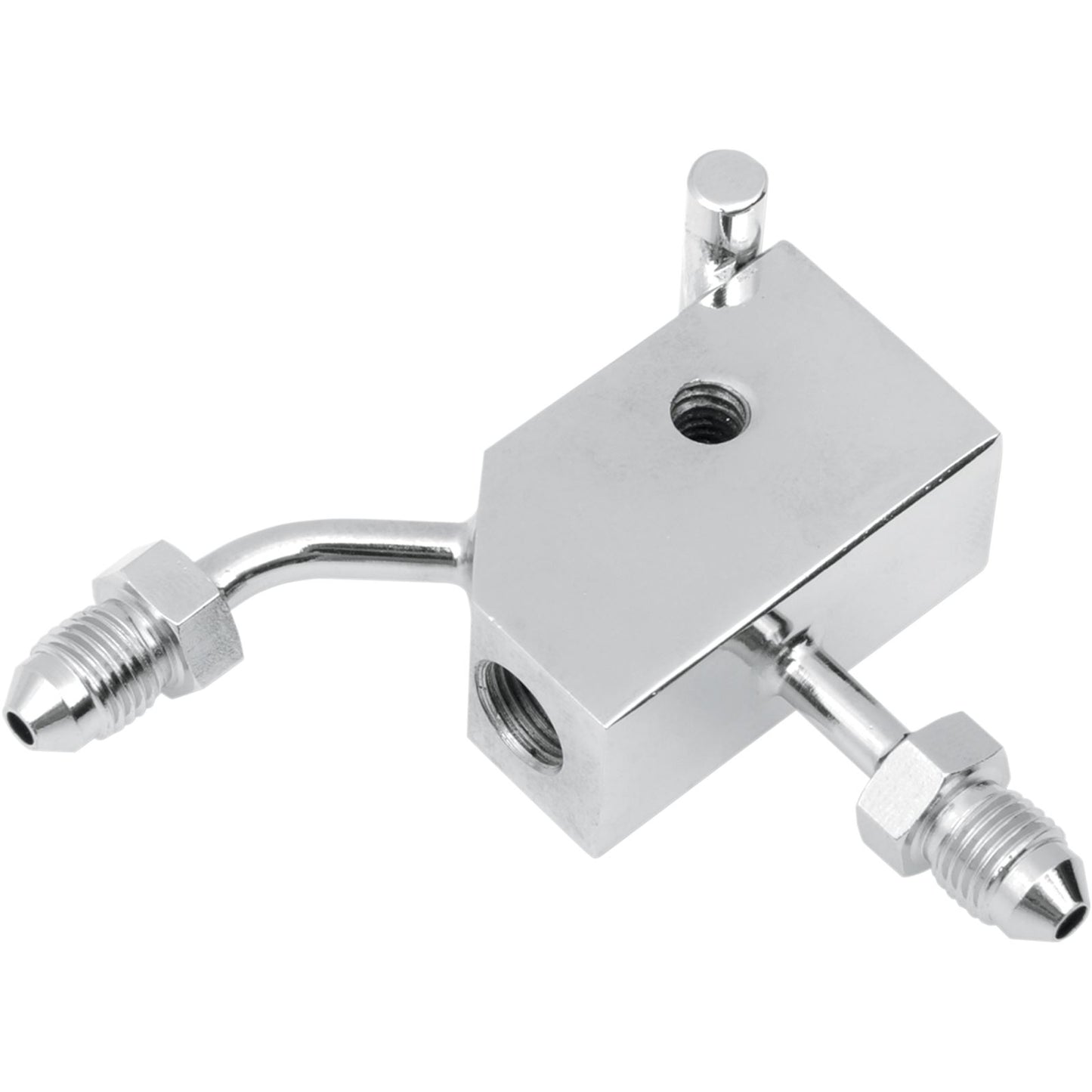 Goodridge Rear Brake Manifold Chrome Softail 00-06 [MPN: PGD-MANIFOLD]_391904