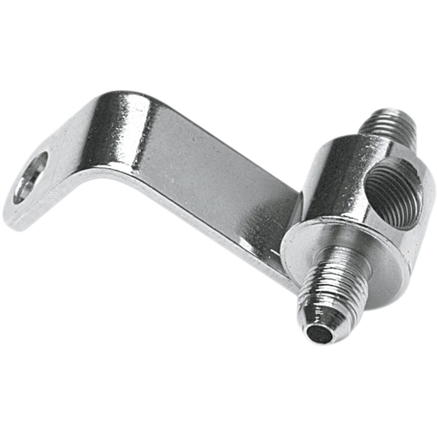 Goodridge Rear Brake Light Tee with Bracket Chrome [MPN: PMCHD-015]_392066