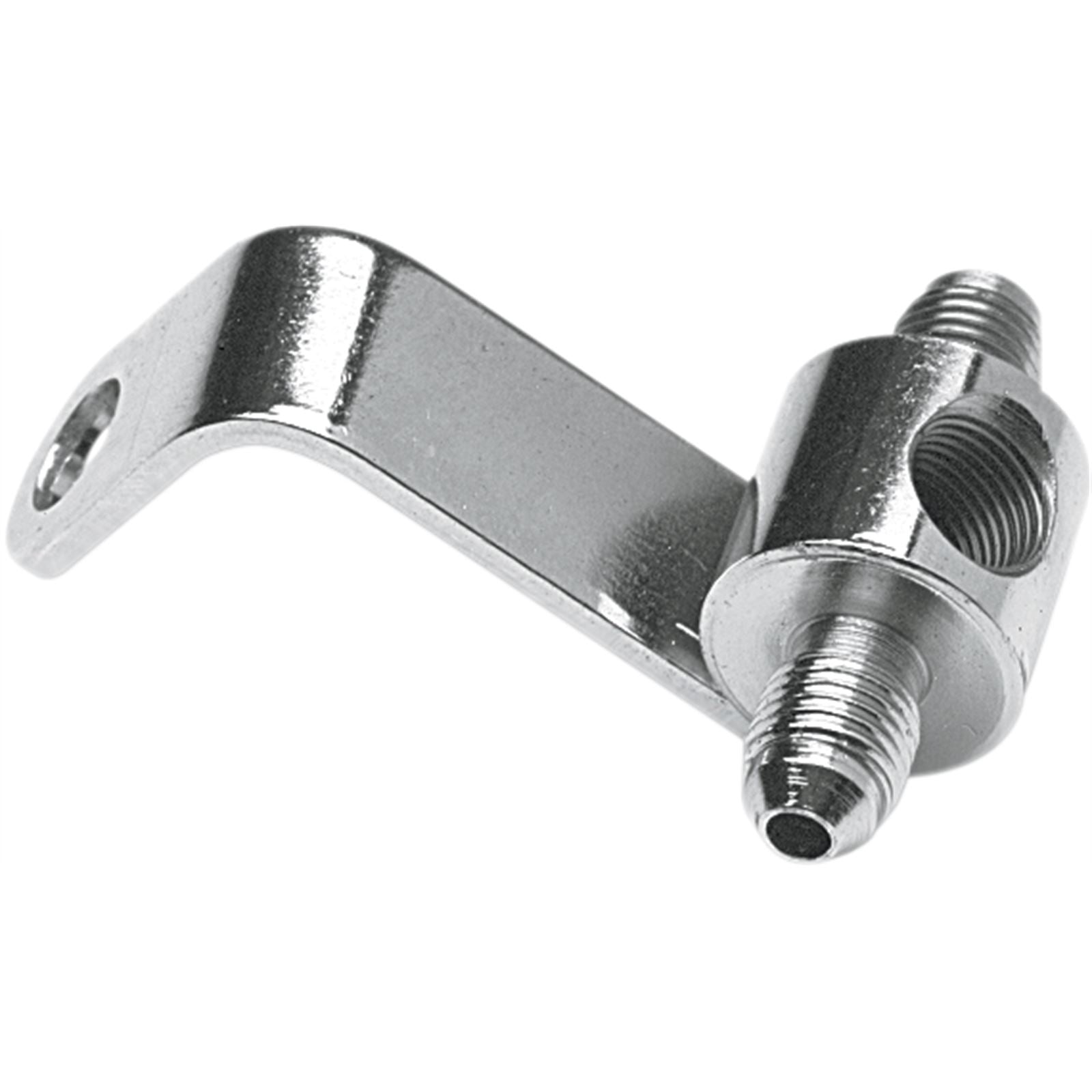 Goodridge Rear Brake Light Tee with Bracket Chrome [MPN: PMCHD-015]_392066