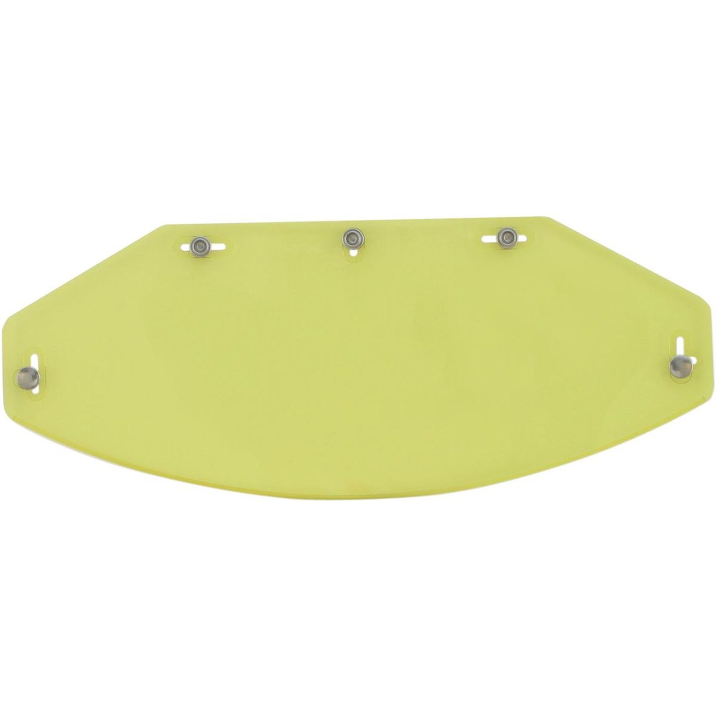 AFX Vintage 5-Snap Shield - Flat - Yellow 0131-0074_245668