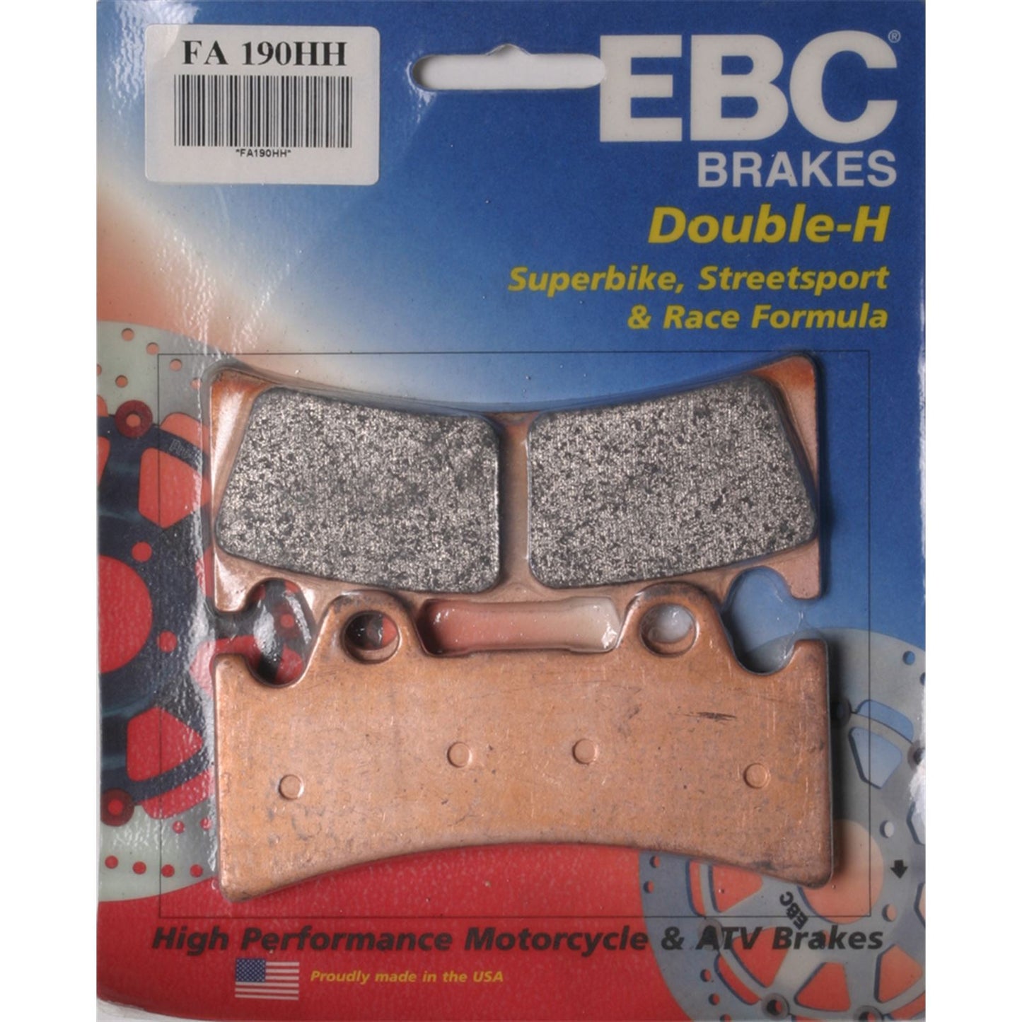 EBC Brakes Brake Pads FA190HH_245726