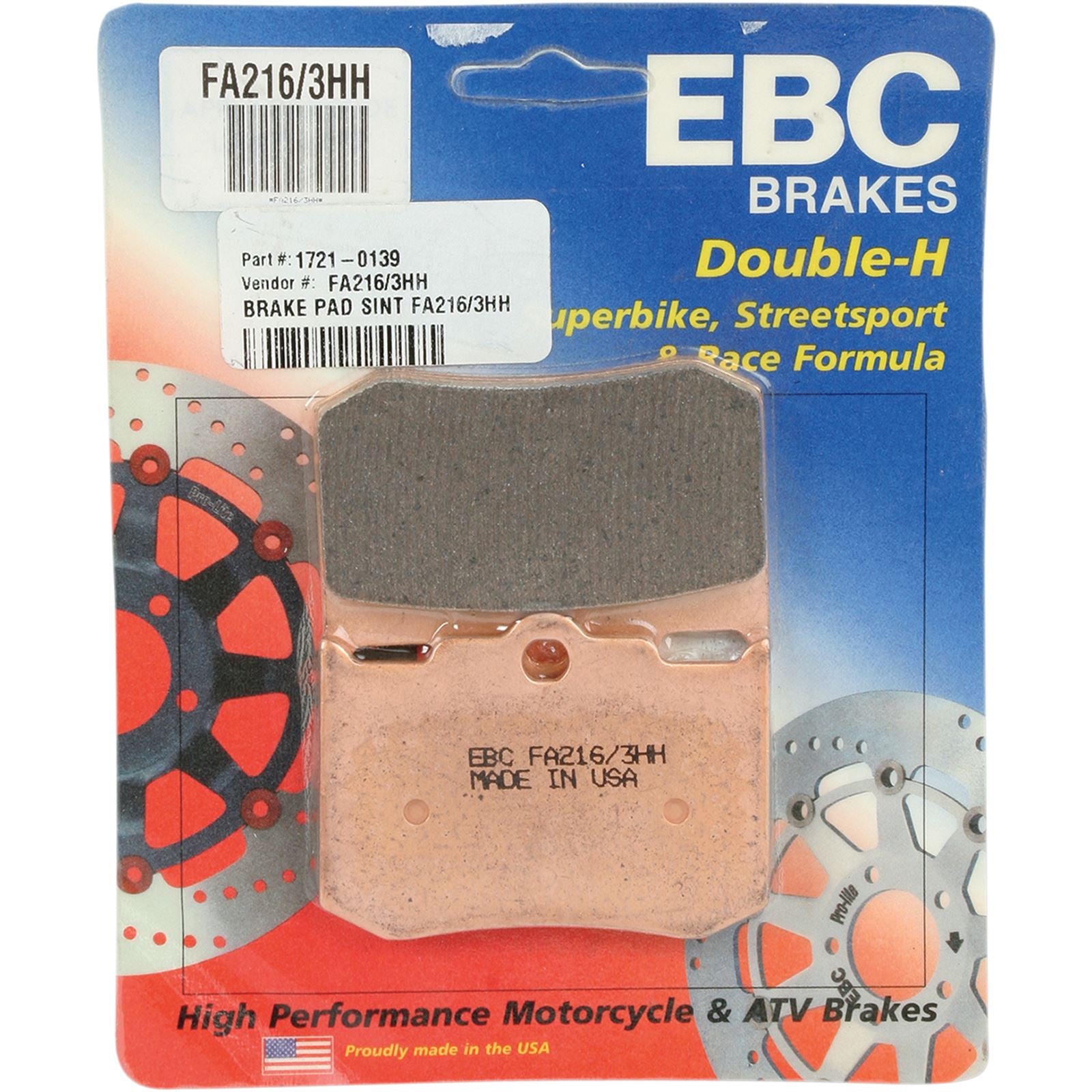 EBC Brakes Brake Pads FA216/3HH_378815