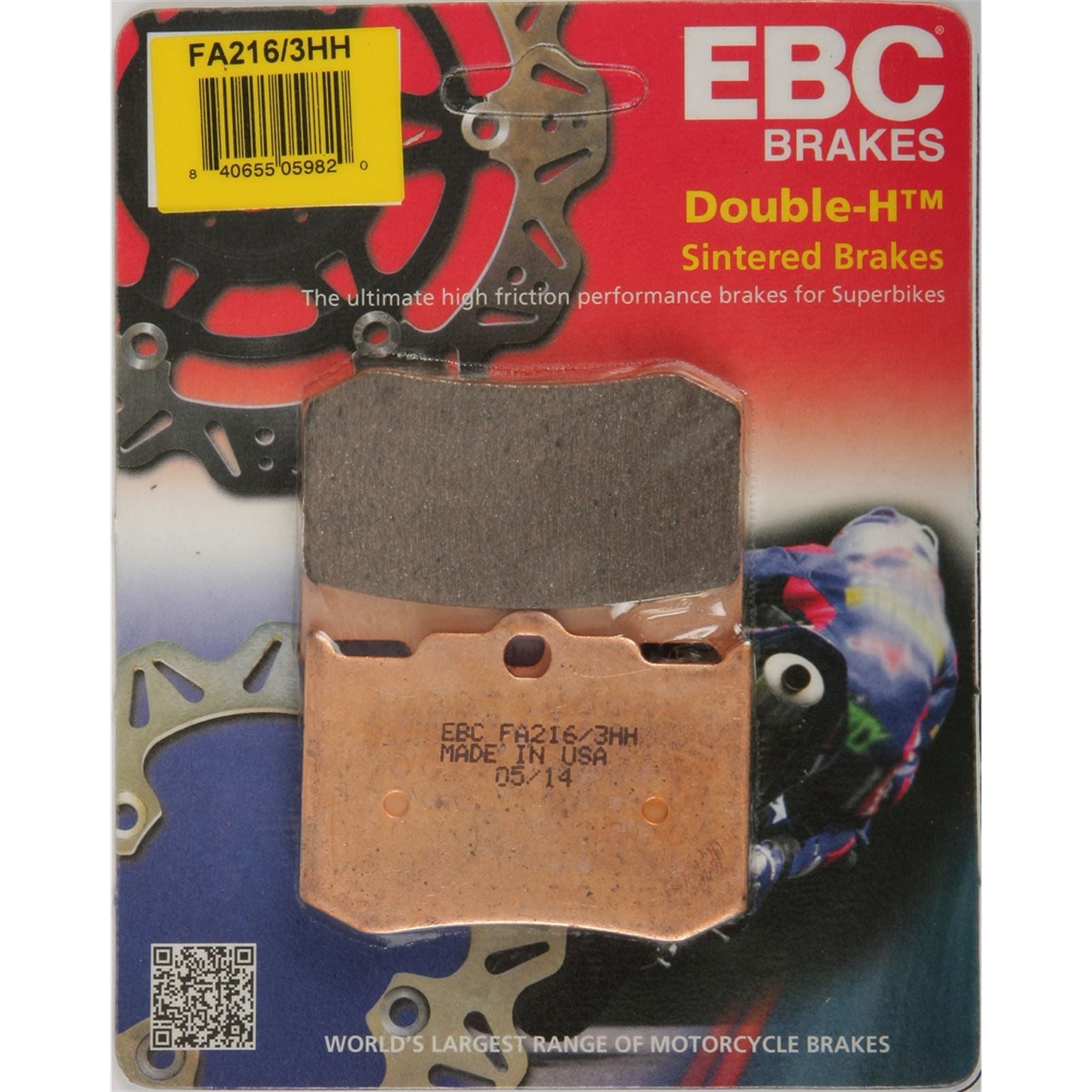 EBC Brakes Brake Pads FA216/3HH_245749