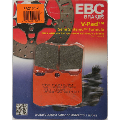 EBC Brakes Brake Pads V-Series FA216/3V_245767