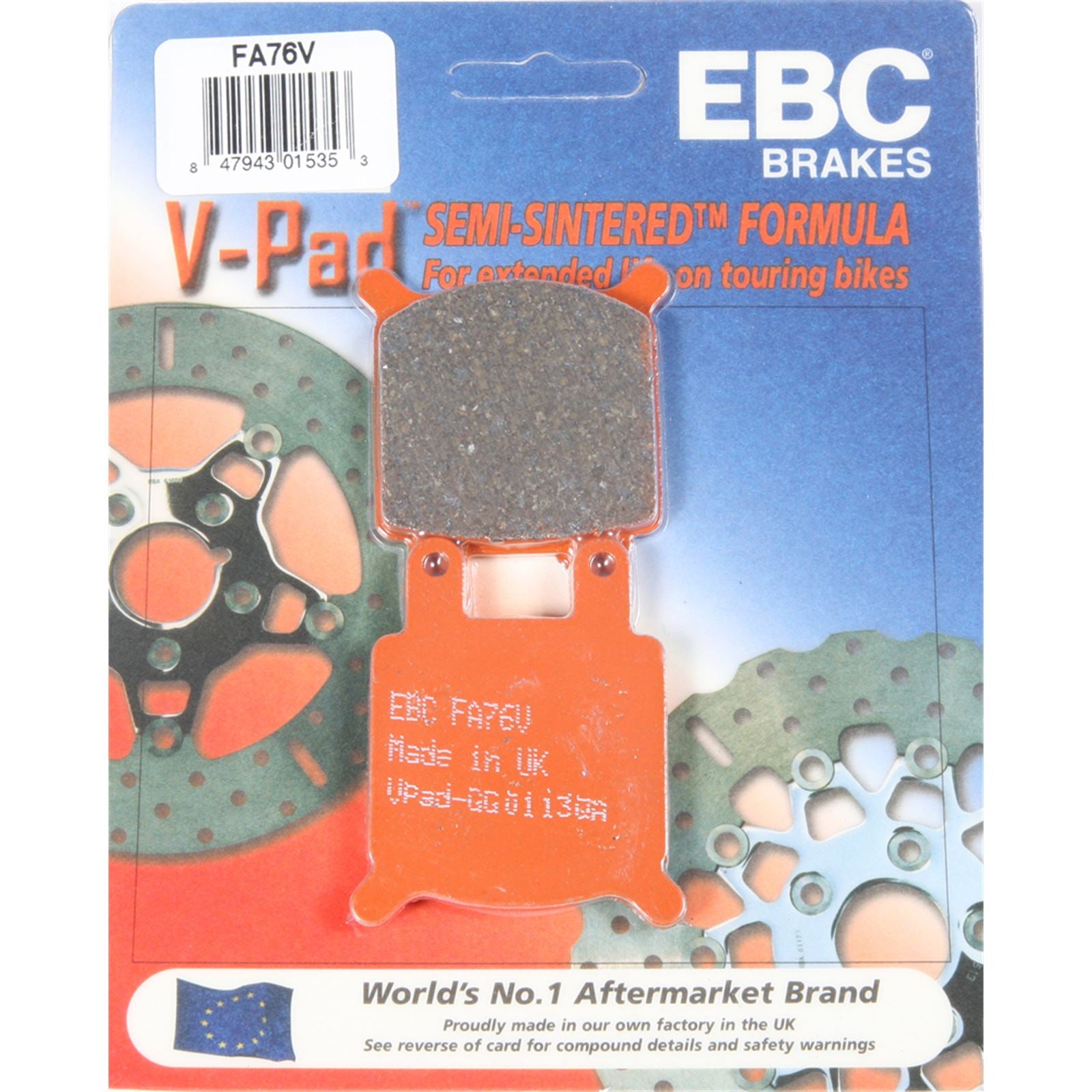 EBC Brakes Brake Pads V-Series FA76V_245823