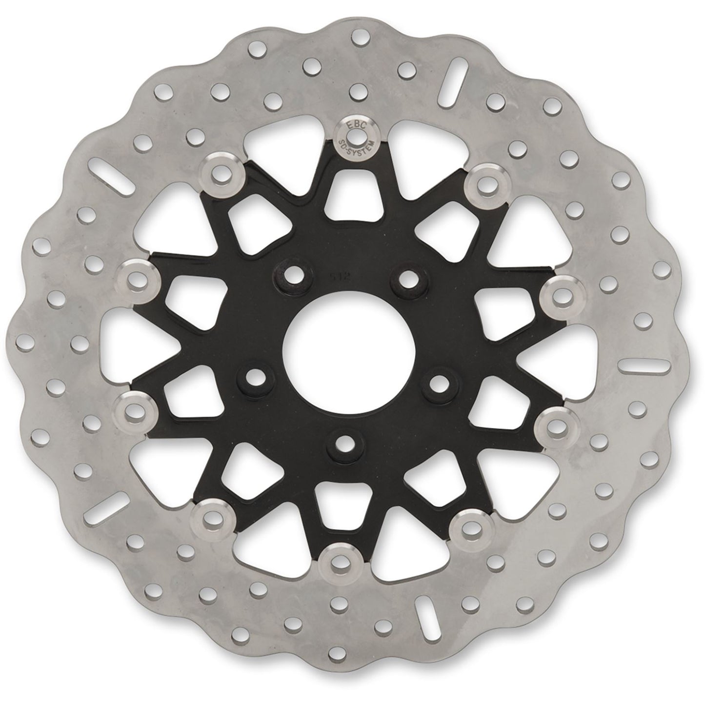 EBC Brakes Front 10 Spoke Flow Rotor [MPN: FSD025CBLK]_378549
