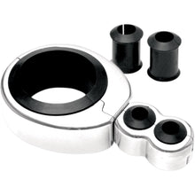 Motion Pro Cable Clamp 1 1/4"-1 1/2" Dual Throttle/Clutch Chrome 11-0042_445004