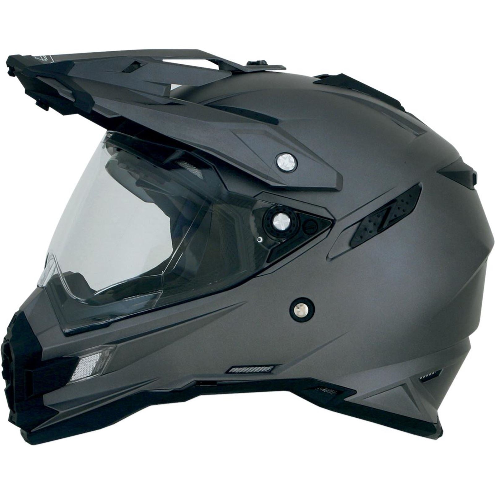 AFX FX-41DS Helmet - Frost Grey - Large CLOSEOUT [MPN: 0110-3763]_1519462