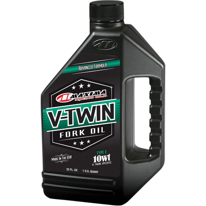 Maxima V-Twin Type E Fork Oil 10WT - 32oz 50-02901_424813