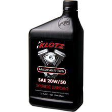Klotz Synthetic Lubricant 20W-50 - 1 Quart [MPN: KH-2050]_250557