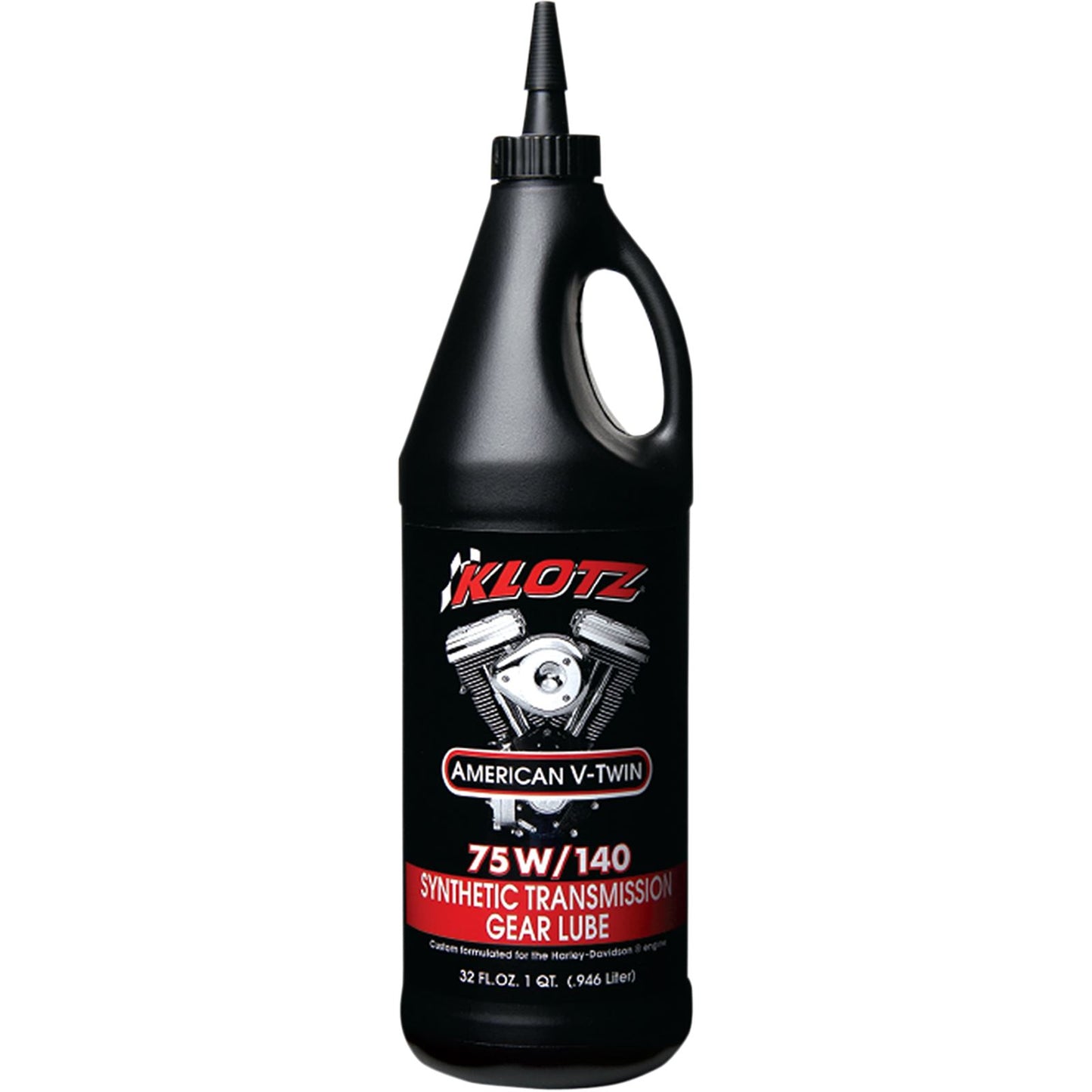 Klotz American V-Twin Transmission Lubricant 75W-140 - 32oz [MPN: KH-GL140]_409945