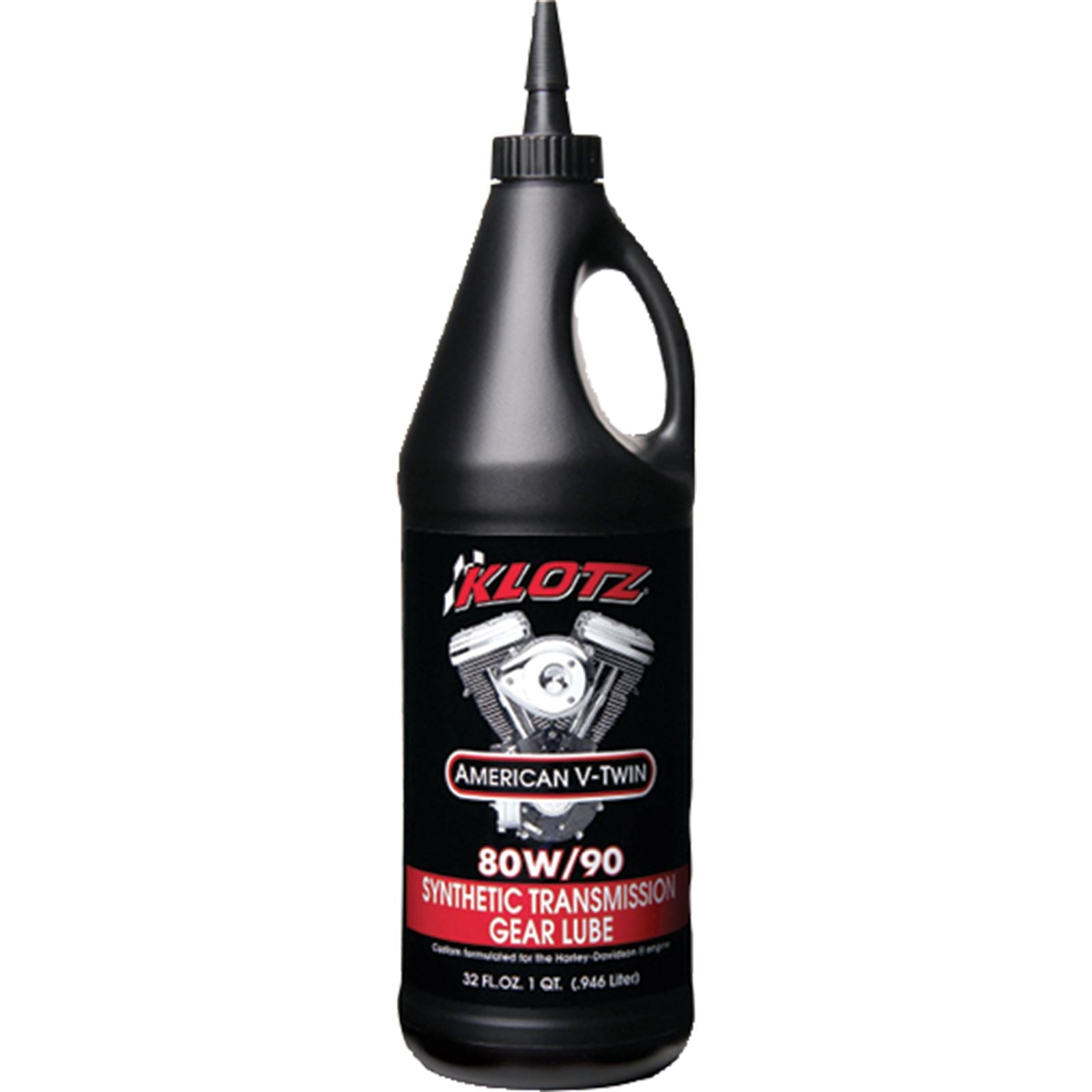 Klotz American V-Twin Transmission Lubricant 80W-90 - 32oz [MPN: KH-GL90]_250560