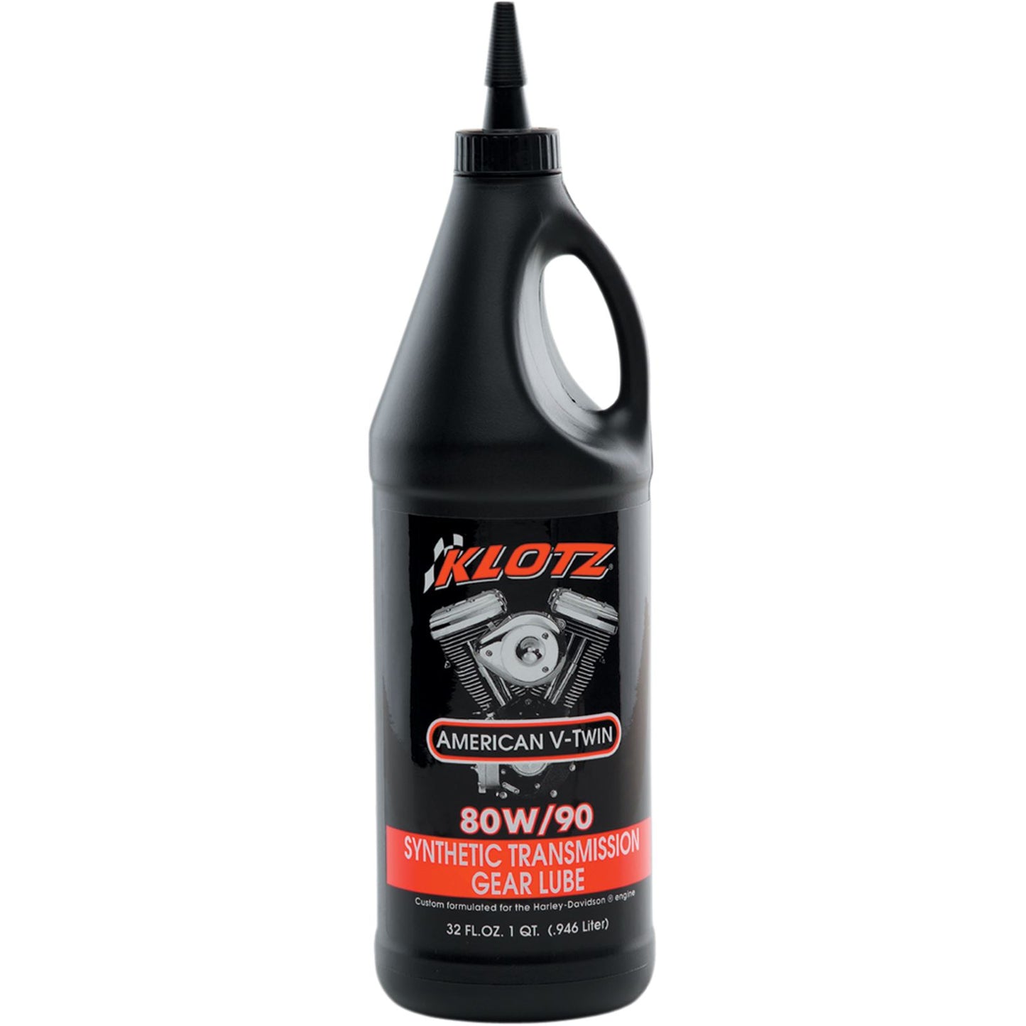 Klotz American V-Twin Transmission Lubricant 80W-90 - 32oz [MPN: KH-GL90]_409946