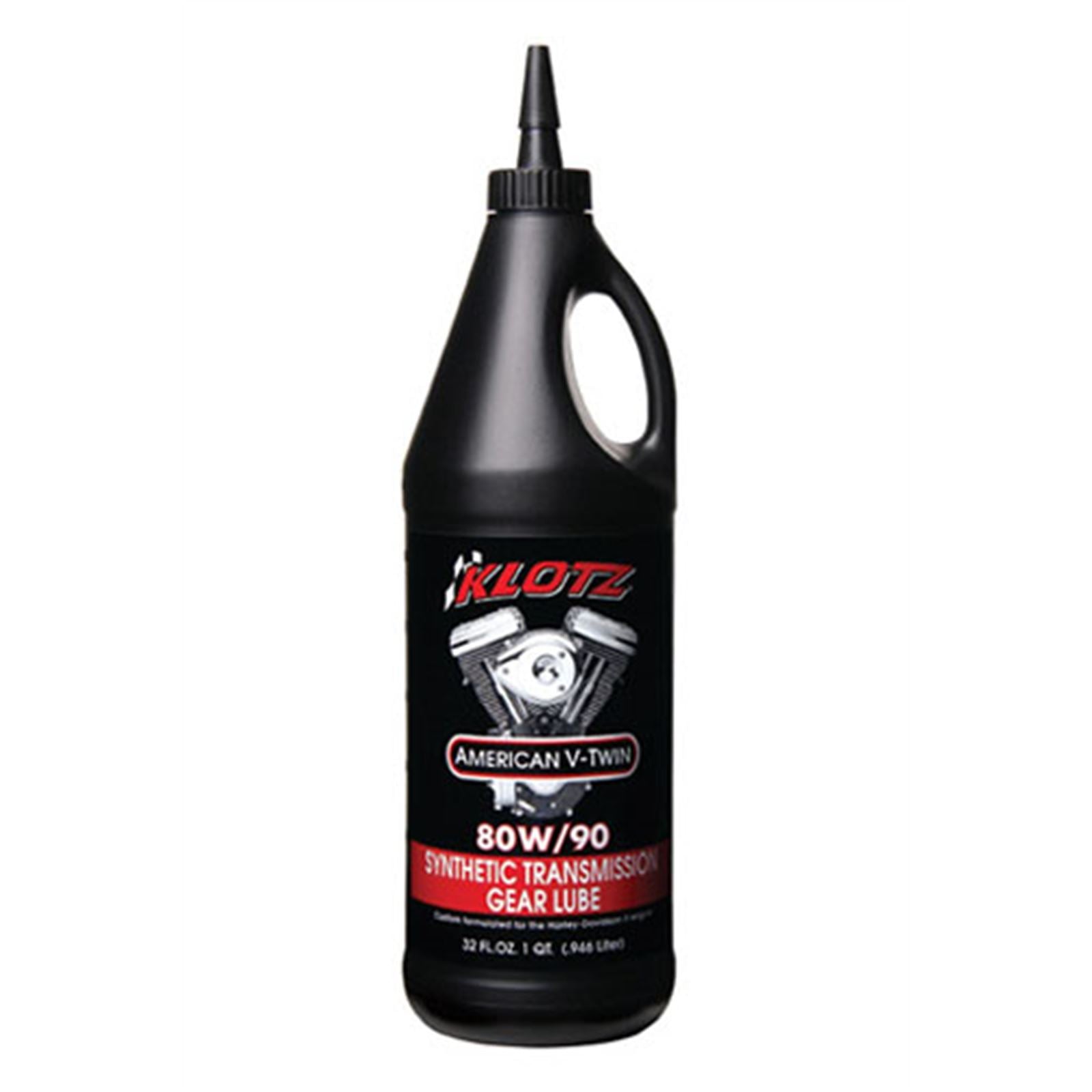 Klotz American V-Twin Transmission Lubricant 80W-90 - 32oz [MPN: KH-GL90]_597127