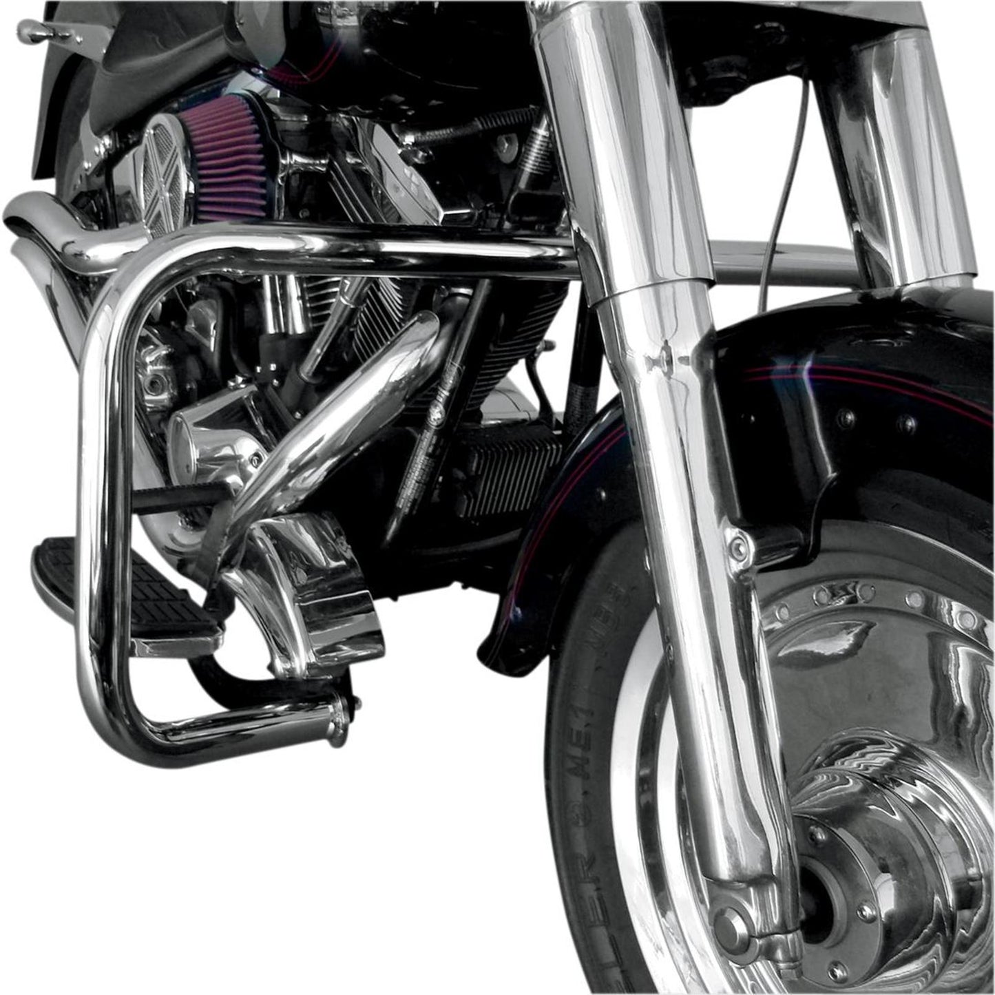 Drag Specialties Engine Guard - Chrome - Softail 0506-0498_250758
