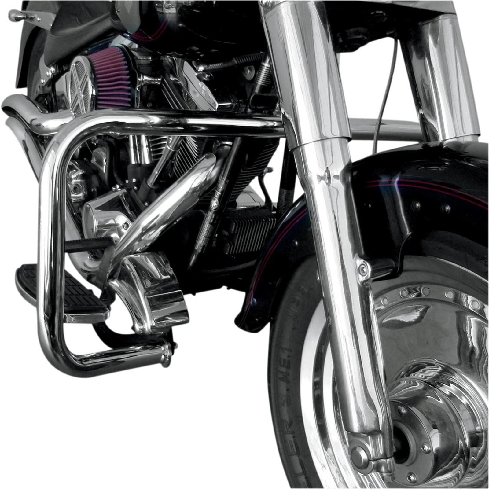 Drag Specialties Engine Guard - Chrome - Softail 0506-0498_250758