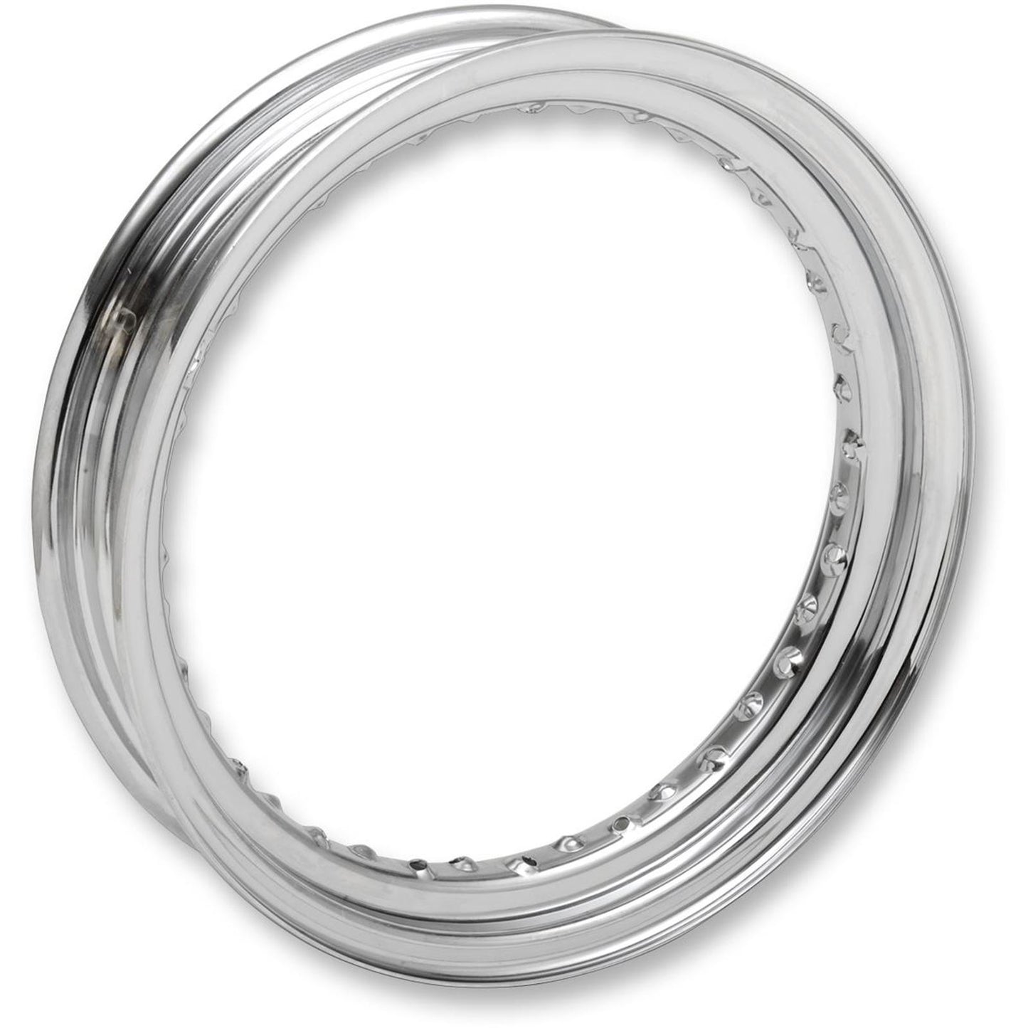 Drag Specialties Rim 40 Spoke Chrome Side Rubber Valve 16x3 0210-0323_250776