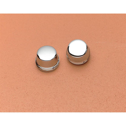 Drag Specialties Axle Caps - Chrome - Front - 00-07 FLH/FLT 0309-0217_251022