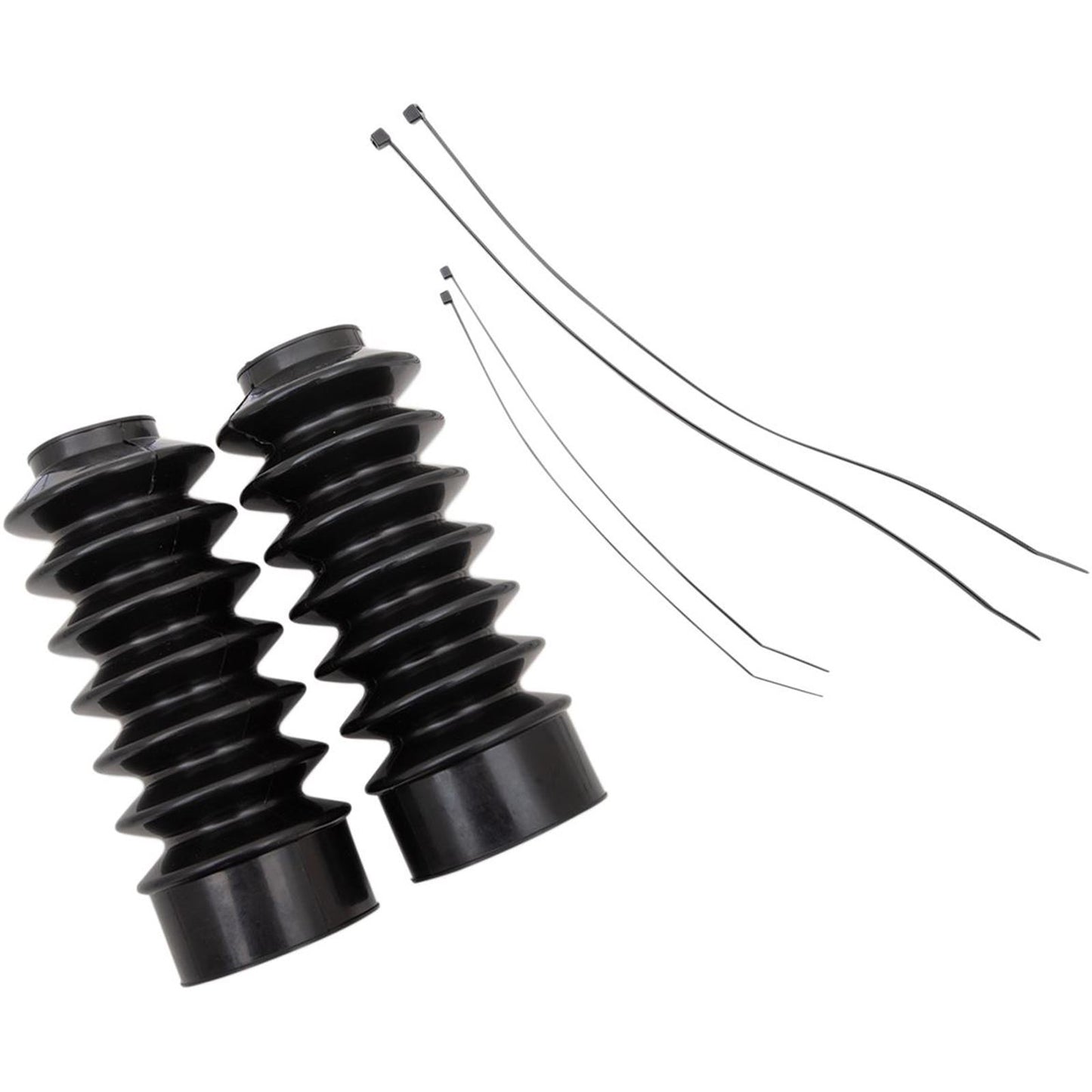 Drag Specialties Rubber Fork Boots - 39 mm - 7" L 0406-0095_251027