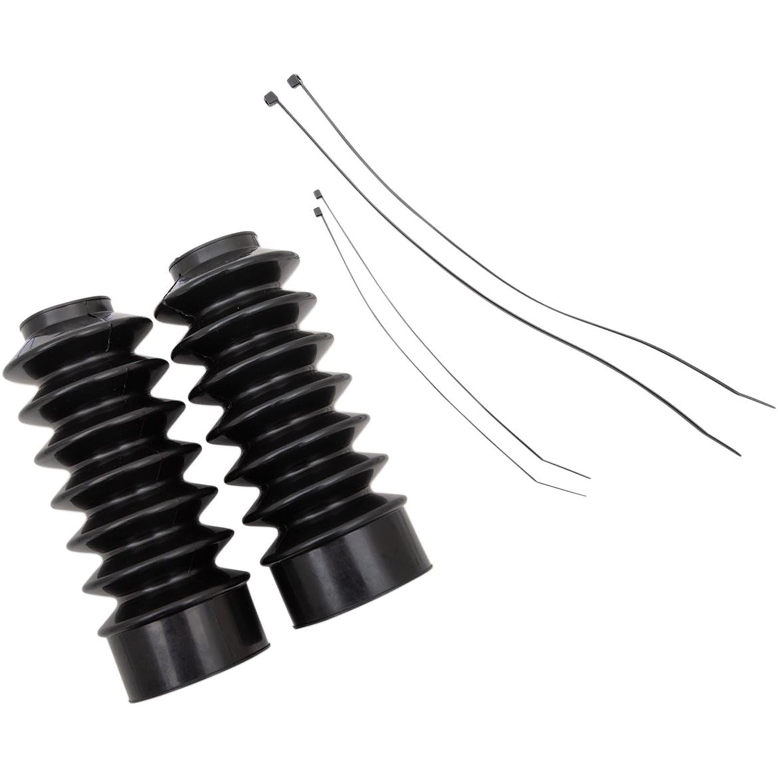 Drag Specialties Rubber Fork Boots - 39 mm - 7" L 0406-0095_251027