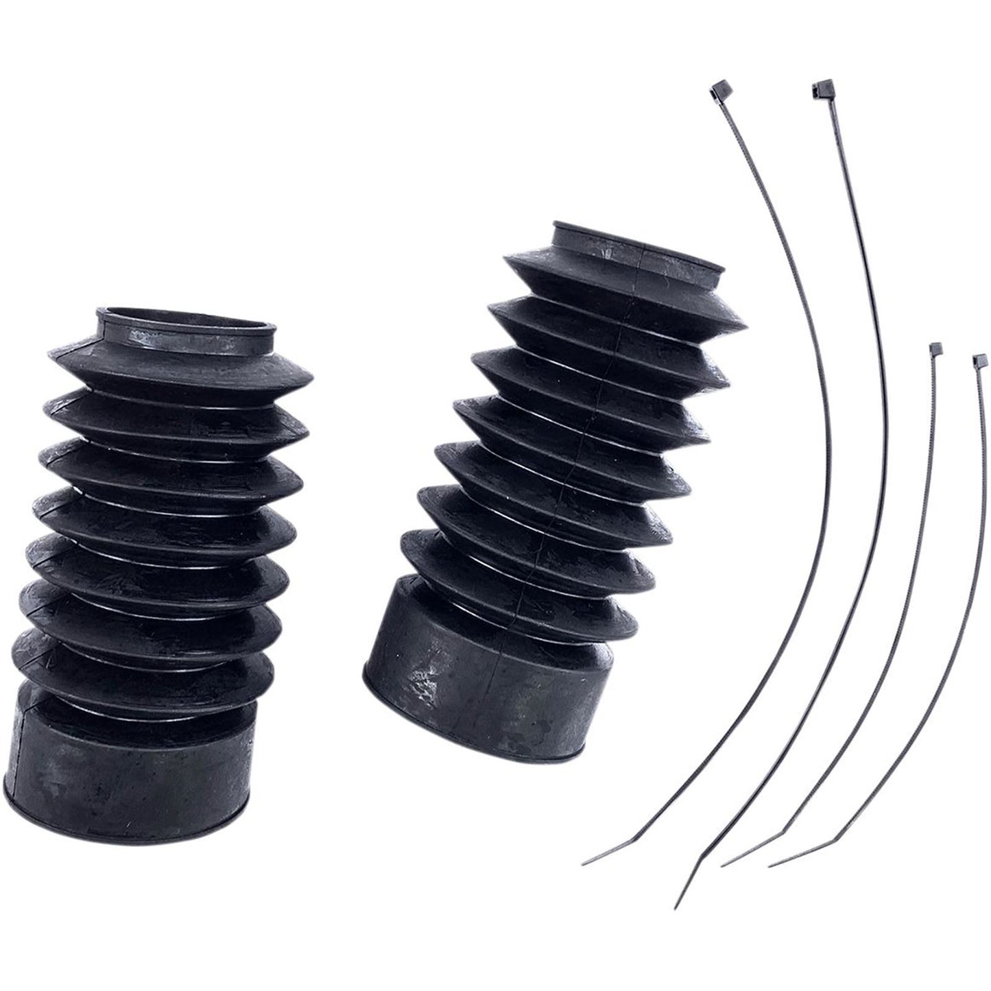 Drag Specialties Rubber Fork Boots - 49 mm - 7" L 0406-0098_251030