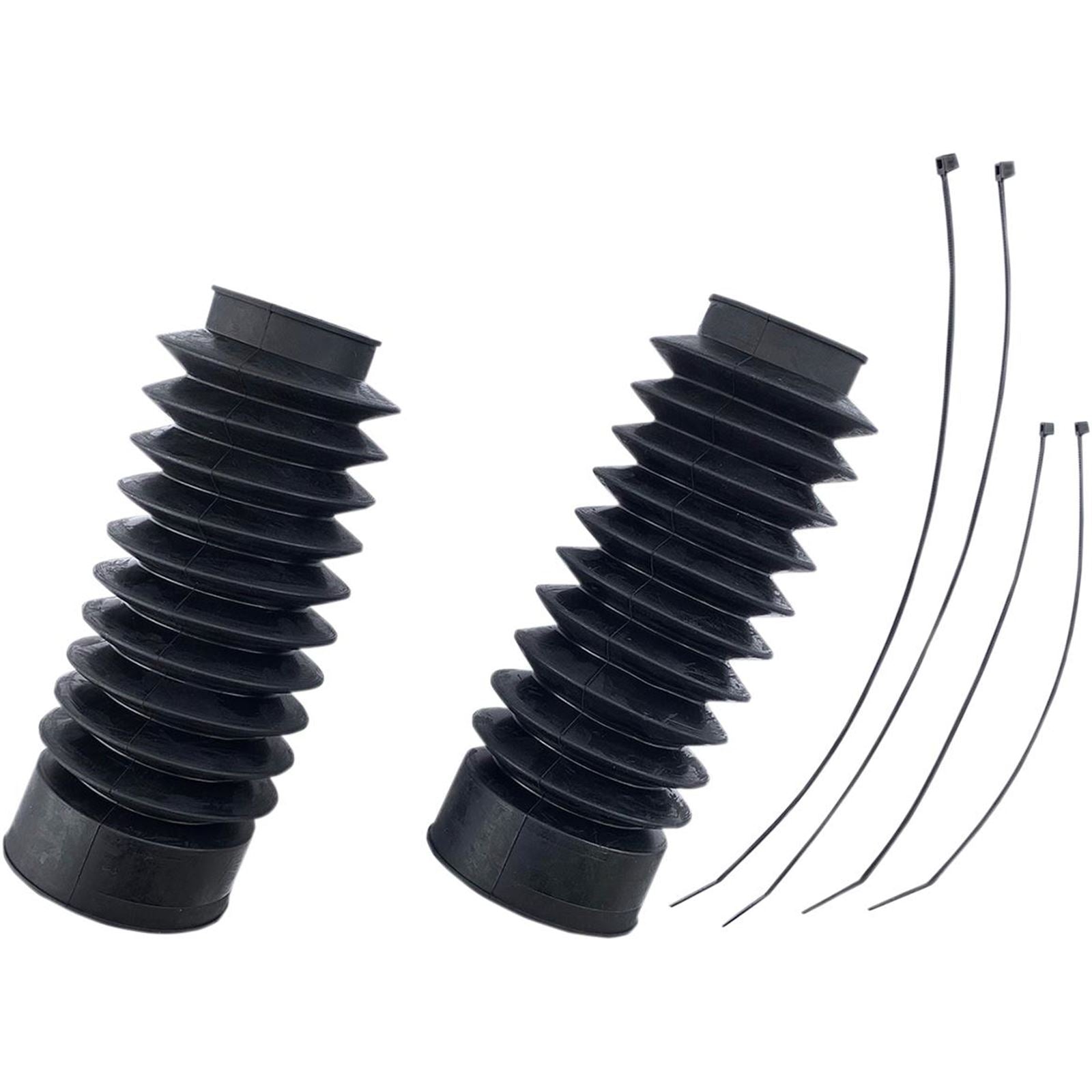 Drag Specialties Rubber Fork Boots - 49 mm - 9" L 0406-0099_251031
