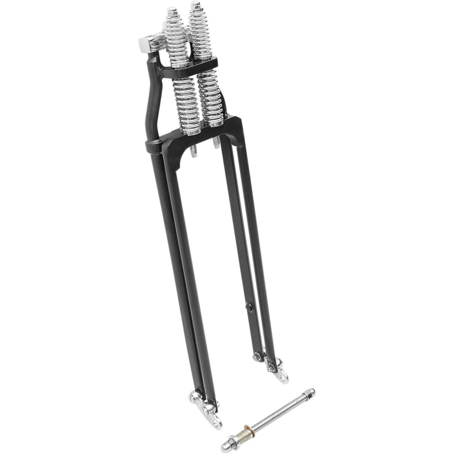 Drag Specialties Springer Forks - Black - Extends +4" 0401-0081_251051