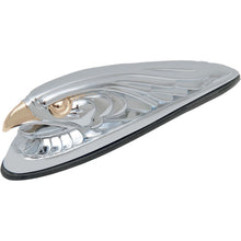 Drag Specialties Eagle Head with Lights - Gold Eyes - Small - Chrome [MPN: DS-287556]_251062