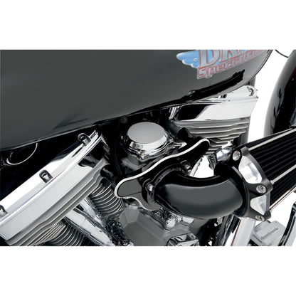 Drag Specialties Plain CV Carburetor Top for Harley-Davidson - Chrome DS-288801_251064