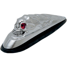Drag Specialties Skull Head -Illuminated Eyes - Chrome DS-287533_251073