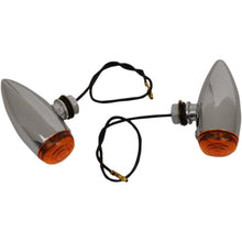 Drag Specialties Bullet LED Marker Lights - Smooth - Amber DS-282040_251100