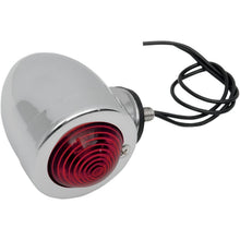 Drag Specialties Bullet Light with Mount - Dual Filament - Red Lens DS-280070_251147