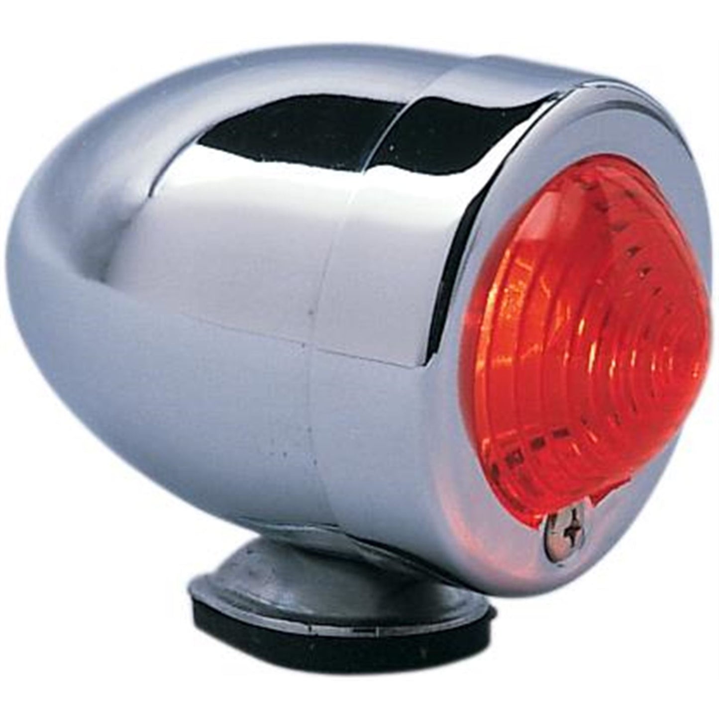 Drag Specialties Bullet Light with Mount - Dual Filament - Red Lens DS-280070_251148