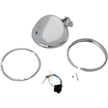 Drag Specialties Bottom Mount Headlight Shell - 5-3/4" - Chrome DS-280099_251150