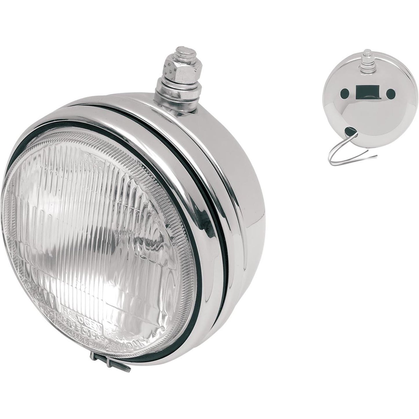 Drag Specialties Headlight - 5-3/4" - Chrome - '75-'89 FX/R XL DS-280044_251152