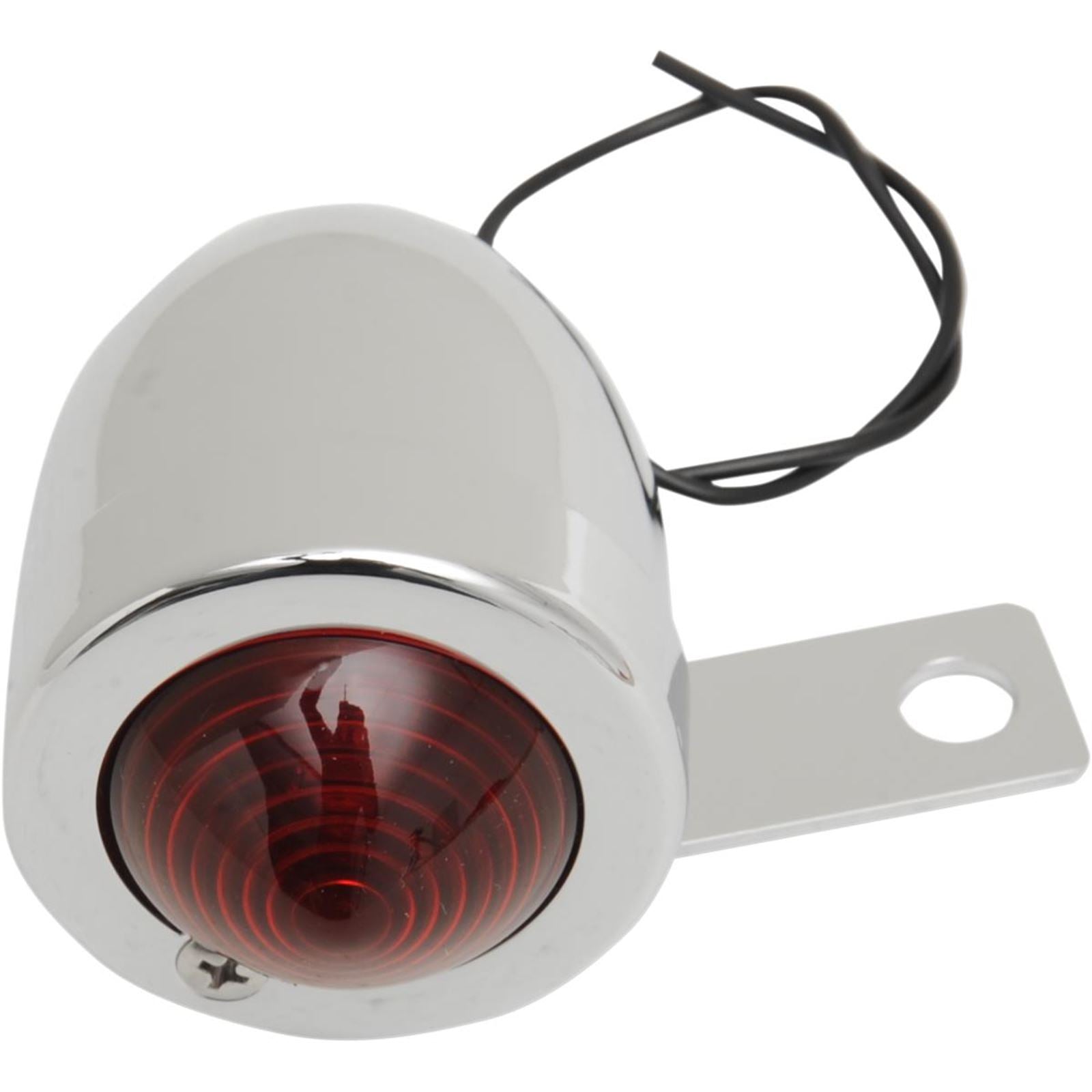 Drag Specialties Bullet Light with Mount - Right - Chrome DS-280048_251157