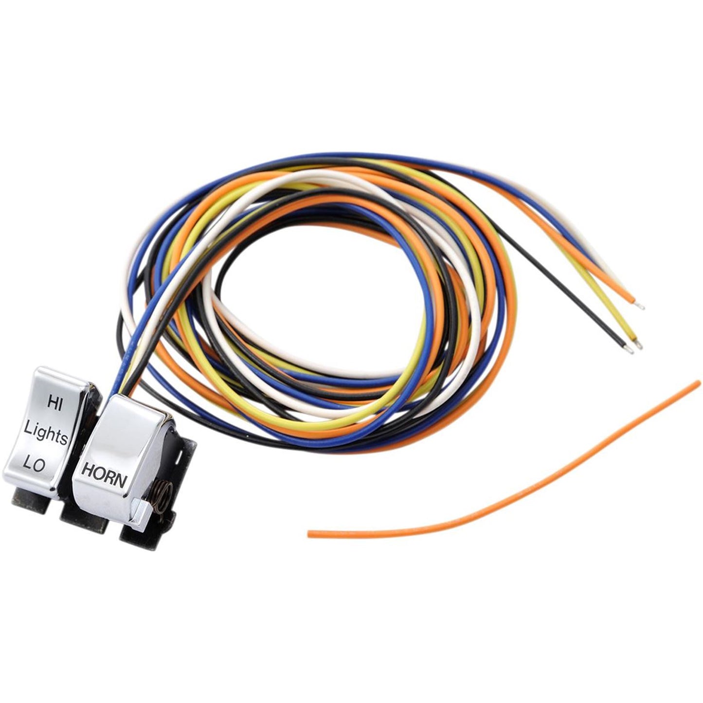 Drag Specialties Chrome Dimmer/Horn Switch Kit for '82 - '95 [MPN: DS-272257A]_251330